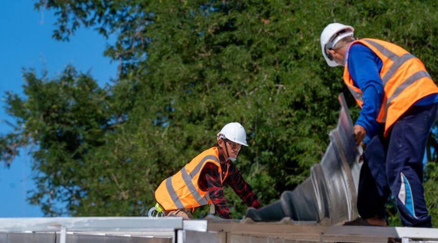 Roof inspection in Concord, NH